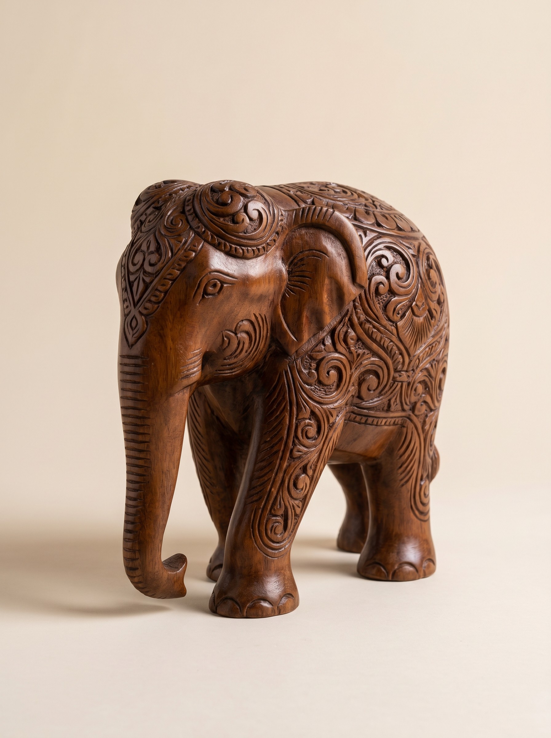 Hand Carved Elephant