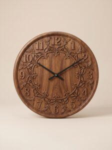 Wooden Wall Clock
